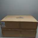 VEVOR Universal Lawn Tractor Seat Replacement, Compact High Back Mower Seat, Black Vinyl Forklift Seat, Central Drain Hole Skid Steer Seat with Mounting Bolt Patterns of 8" x 11.5" & 11.25" x 11.5"