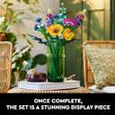 LEGO Botanicals Artificial Wildflower Bouquet - Fake Indoor Flowers Building Set for Home, Kitchen, Desk Decoration, Adults Ages 18+ - Gift for Birthdays - 10313