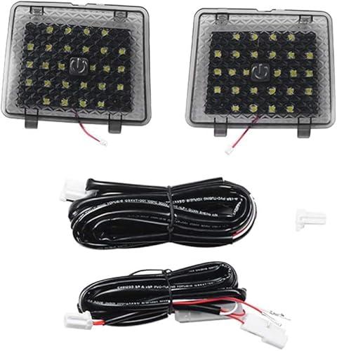 Powerty LED Lights for Toyota RAV4 2022-2024 2025 Accessories Cargo Lamps Decorative Atmosphere Lamp Trunk Ceiling Lighting 2 PCS