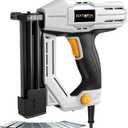 Electric Nail , Batavia 2-in-1 Staple Brad Nailer 18 Gauge for Heavy Duty, 120V Stapler for Upholstery, Carpentry, DIY, 1/4'' Narrow Crown Staples 200pcs and Nails 800pcs Included