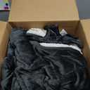 Alomidds Weighted Blanket (Queen Size 20lbs 60x80 inches) with Soft Plush Fleece, Throw Blanket with Cozy Warm Sherpa,Ultra Fuzzy Heavy Blanket Microfiberfor for Sofa Bed, Dark Grey