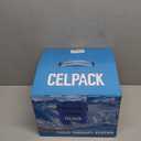 Celpack Portable Ice Therapy Machine for Post-Operative Recovery, Sports Injuries, Knee Pain, Sprains, Swelling,Full Knee Brace with Silent Pump, Timer Remote Control Cold Therapy Device, Grey (Gray)