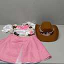 Morph Cowgirl Outfits for Girls, Cowgirl Costume for Girls, Halloween Costume Kids (Medium)