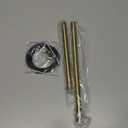 KCO Lighting M14 Threaded Extension Rod 7.89 and 11.8" Brass Gold Extension Rods Lighting Fixture Downrods Stems Chandelier Extension Rods