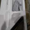 IKTCH 36 inch Black Wall Mount Range Hood, 900 CFM Ducted/Ductless Stainless Steel Vent Hood with Gesture Sensing & Touch Control Switch Panel, 2 Pcs Adjustable Lights