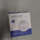 Battery Powered Detector Household Indoor Safety Monitor Battery Operated with Test Mute & Low Power Indicator Light (1P)