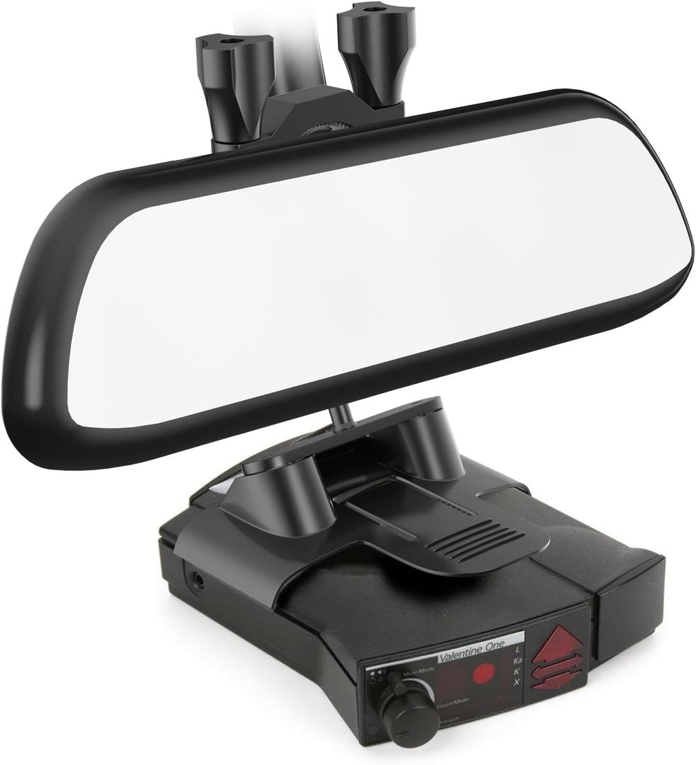 Radar Detector Mount,Car Radar Detector Rearview Mirror Rod Bracket,Compatible with Valentine V1 Gen1,Easy to Install (Starter)