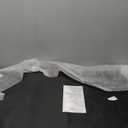 Ottoman Storage Ottoman Bench Semi PU Synthetic Leather Footrest Footstool with Hinged Lid for Living Room, Bedroom, Entryway, Dark Grey, 35"X23.5"X17.5"