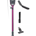 Shark HV371 Rocket Pro DLX Corded Stick, Removable Hand Vacuum, Advanced Swivel Steering, XL Cup, Crevice Tool, Upholstery Tool & Anti-Allergen Dust Brush, Fuchsia, Capacity