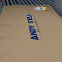 ANDY STAR Brass Mirror Bathroom, 22x30 Rounded Rectangle Mirror, Brushed Gold Bathroom Vanity Mirror Non-Rusting SUS304 Metal Tube Frame 1 Deep Wall-Mounted Mirrors Vertical/Horizontal