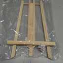 Stiles Letter Board Table Top Easel, Wooden Desktop Easel for Announcement Boards, Paintings, or Canvases, 10.5 by 18.5 Inches, Large