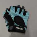 ATERCEL Weight Lifting Gloves Full Palm Protection, Workout Gloves for Gym, Cycling, Exercise, Breathable, Super Lightweight for Mens and Women (Medium, Aqua)
