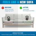 Meliusly Heavy Duty Couch Cushion Support for Sagging Cushions (24x72) Reinforced Plywood Sofa Cushion Support Board for Sagging Seat, Deep Couch Supporter for Under the Cushions, Loveseat Saver