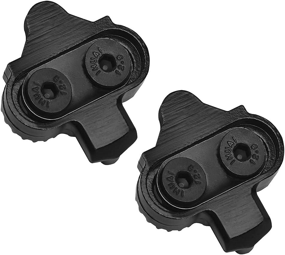 Aleric Bike Cleats Compatible with SPD Pedals, Spinning Indoor Cycling and Mountain Biking Bicycle Cleat Set for Men and Women Clipless Cycling Shoes