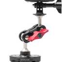 MAXCAM Aluminum Alloy Suction Cup PRO Compatible for GoPro HERO11/ HERO10/ HERO9/ HERO8 Black
