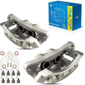 PHILTOP Brake Caliper Front Compatible with 2000-2005 Ford Excursion, 1999-2004 Ford F-250 Super Duty, 1999-2004 Ford F-350 Super Duty, 18-B4790, 18-B4791