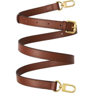 Genuine Vachetta Leather Crossbody Strap Genuine Leather Adjustable Replacement Strap for Shoulder Bag Handbag Purse