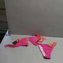 ZAFUL Women's Sexy Cutout Bikini Thong Bikini Set Tie Back Two Piece Swimsuit Bathing Suit, Small