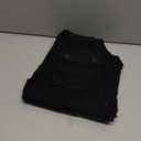 Women's Cotton Casual Military Army Cargo Combat Work Pants with 8 Pocket (6, Black)