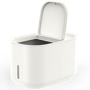 Zuutii Rice Storage Container,Food Container, Dry Food Storage,7.2lbs Pet Food Dispenser, 6.9Qt/11lbs Large Storage Bin with Lid,Silicone Ring & Moisture Proof,for Grain Cereal Soybean Corn,Begie