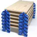 TOPOWN Spray Paint Racks 24pcs, Door Painting Stand, paint Drying Rack, Racks Painting Doors, Trim/Kitchen Cabinet Stands, Painters Paint Rack Blue (Blue Pack of 24)