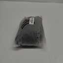 V FOR CITY Plus Size Summer Dresses with Built in Bra Pockets Casual Beach Sundress Scoop Neck Cotton Tank Dress Loose Black 2X