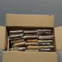 bUCLA 600 Pieces Gold Plastic Silverware - Disposable Gold Utensils - Heavyweight Plastic Cutlery set- 200 Forks, 200 Spoons, 200 Knives for Party & Thanksgiving