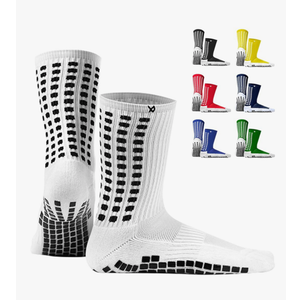 Lux Dual Grip Socks - Soccer Grip Socks for Men and Women. GripArray Performance & Comfort