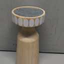 HD Designs 8 in Wood Candle Holder