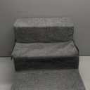 EHEYCIGA Dog Stairs for Small Dogs 13.5" H, 3-Step Dog Steps for Couch Sofa and Chair, Pet Steps for Medium Cats, Non-Slip Balanced Pet Ramp Indoor, Grey