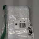 Funfery 100 Pack White Mylar Packaging Bags Resealable Bags Double Sided Color Odor Proof Pouch Baggies Smell Proof Foil Bag for Food Storage,Small Business(White,5.5x7.9inch)