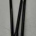 Tension Rods for Windows 28 to 48 Inch - Black Tension Curtain Rod | Spring Tension Rod, No Drill, Non Slip, Adjustable Curtain Rods