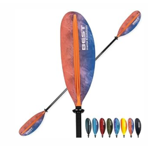 Carbon Fiber Kayak Paddle, 2-Piece, Lightweight Design