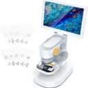 Biological 1600X Digital Microscope with 9" IPS Touchscreen