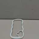 QLTYPRI Compatible with iPhone 17 Case, Cute Curly Wave Frame Clear Case for Girls Women, Transparent Soft Silicone TPU Bumper Shockproof Protective Phone Cover for iPhone 17 - Baby Blue