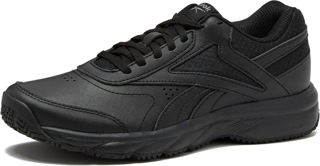 Reebok Work N Cushion Non Slip Work Shoes for Men, Black or White Safety Sneakers (11.5, Cold Grey/Black)