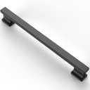Asidrama 10 Pack 6.3 Inch(160mm) Matte Black Kitchen Cabinet Handles, Cabinet Pulls Kitchen Cabinet Hardware for Cupboard Drawer Pulls