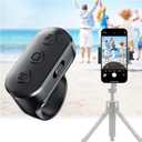 Wireless Phone Camera Remote Shutter with Zoom for iPhone Android, Bluetooth Phone Shutter Control with Front/Rear Camera Switch,Hands Free for Tiktok YouTube Photo & Video Recording Content Creator