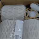 3 Lights Plug in Pendant Light with Cord On/Off Switch Rattan Hanging Lamp with 22ft Hand Woven Wicker Plug in Chandelier Boho Hanging Lights Fixture for Bedroom Kitchen Hallway Foyer (Lantern 1 Pack (3 Lights))