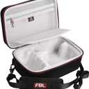 FBLFOBELI EVA Travel Storage Case for Canon EOS Rebel T7 / T8i / T5 / R50 / R100 DSLR Camera with 18-55mm Lens, Camera Protective Waterproof Carrying Bag (Case Only) (Black)
