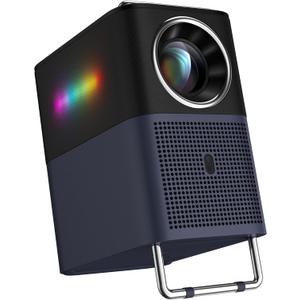 TCL A1 GTV Projector with Official Netflix Licensed, 1080P Portable Outdoor Movie Projector, 360 ISO Lumens, 4K Supported Bluetooth WiFi Projector, 120" Screen, Auto Focus, Dolby Digital, 16W Speaker (RGB)