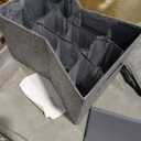 FHSQX 2 Pack Shoe Organizer for Closet, Foldable Shoe Organizer, Fits up to 24 Pairs,Storage Containers With Bottom Support for Shoes