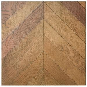 ACCOR HOME Peel and Stick Floor Tile, 10-Pack 12" x 12" Herringbone Wood Look Waterproof Self-Adhesive Vinyl Flooring, Easy DIY for Bedroom, Kitchen, Living Room, RV, Cover 10 Sq. Brown
