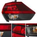 WFLNHB Passenger Side Outer Tail Light Replacement for Nissan Rogue 2017-2019 RH 265506Fl0A