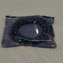 SAGUD Airbrush Hose 10 Foot Nylon Braided Air Hose with 1/8 Size On Both End and Adapter 1/8 male - 1/4 female for Most Airbrush Paint Kit