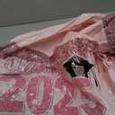2025 Graduation Decorations Rose Gold Pink Graduation Party Decorations Set, Class of 2025 Backdrop, Banner, Foil Tassel Curtains, Paper Tassels, Balloons Party Supplies Party Favors