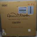 HomeRoots 24" Graphite Square Metal Framed Accent Mirror