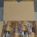 10W Dimmable Gold Track Lighting Heads H Type LED Track Light Replacement Fixtures Bright 4000K Cool White Ceiling Spotlight for Accent Task Art, Flicker Free CRI90+ 24 1000lm, Pack of 16