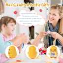 MBL Bestie Birthday Gifts for Women - Funny Crochet Duck Get Well Easter Basket Stuffers Essentials Mothers Day Friendship Graduation Gift for Work Besties Female Best Friend Bestfriend BFF