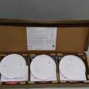Kidde Smoke and Carbon Monoxide Detector, AA Battery Powered with LED Status Lights, 85 dB Alarm, 5 inches, 30CUDR, 3 Pack, MFG Date: 2025 Oct 06